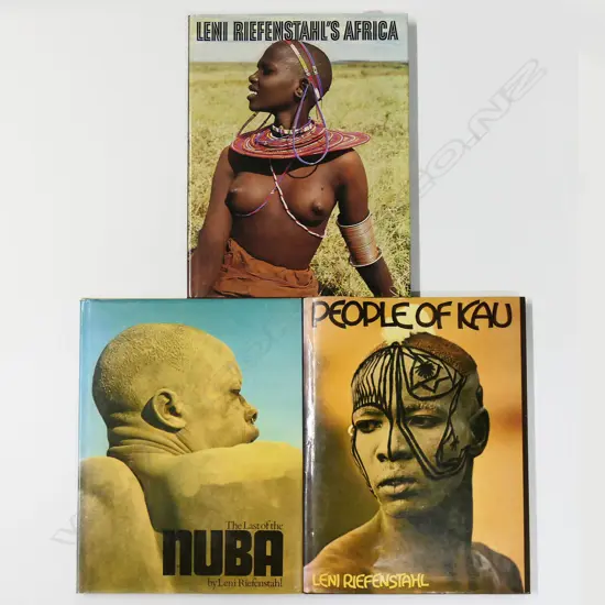 THREE BOOKS: LENI RIEFENSTAHL PHOTOGRAPHY